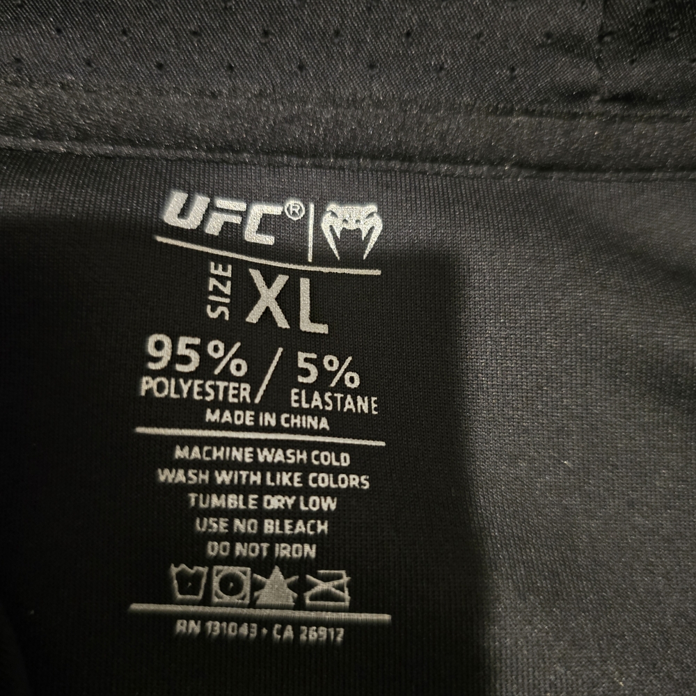 Venum Official UFC Walkout Zip Up Hoodie Of Justin Gaethje. XL - Picture 4 of 6